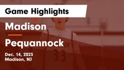 Madison  vs Pequannock  Game Highlights - Dec. 14, 2023