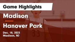 Madison  vs Hanover Park  Game Highlights - Dec. 18, 2023