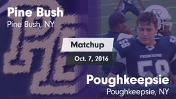 Matchup: Pine Bush vs. Poughkeepsie  2016