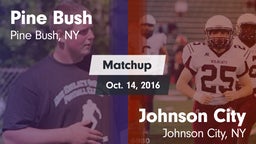 Matchup: Pine Bush vs. Johnson City  2016