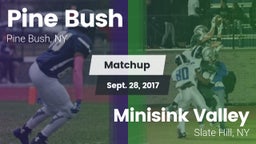 Matchup: Pine Bush vs. Minisink Valley  2017