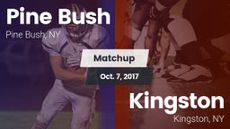Matchup: Pine Bush vs. Kingston  2017