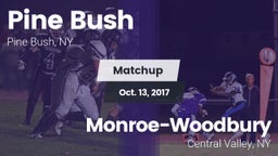 Matchup: Pine Bush vs. Monroe-Woodbury  2017