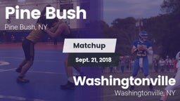 Matchup: Pine Bush vs. Washingtonville  2018