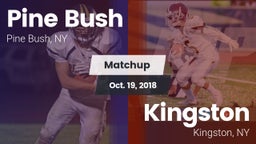 Matchup: Pine Bush vs. Kingston  2018