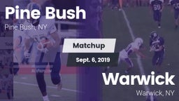 Matchup: Pine Bush vs. Warwick  2019