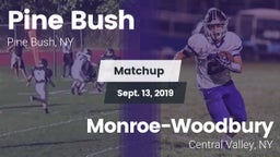 Matchup: Pine Bush vs. Monroe-Woodbury  2019