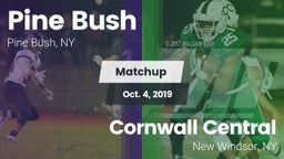 Matchup: Pine Bush vs. Cornwall Central  2019