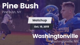 Matchup: Pine Bush vs. Washingtonville  2019