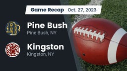 Recap: Pine Bush  vs. Kingston  2023