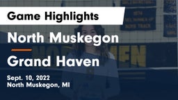 North Muskegon  vs Grand Haven  Game Highlights - Sept. 10, 2022