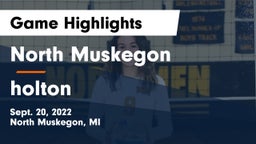 North Muskegon  vs holton Game Highlights - Sept. 20, 2022