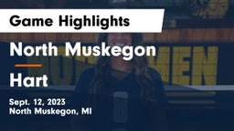 North Muskegon  vs Hart  Game Highlights - Sept. 12, 2023