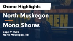North Muskegon  vs Mona Shores  Game Highlights - Sept. 9, 2023