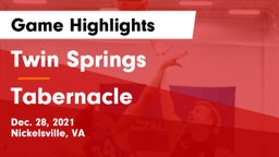 Twin Springs  vs Tabernacle Game Highlights - Dec. 28, 2021