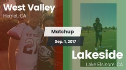 Matchup: West Valley High vs. Lakeside  2017