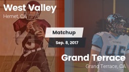 Matchup: West Valley High vs. Grand Terrace  2017