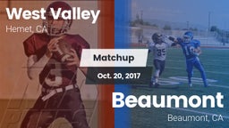 Matchup: West Valley High vs. Beaumont  2017