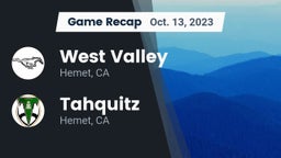 Recap: West Valley  vs. Tahquitz  2023