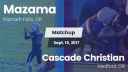 Matchup: Mazama vs. Cascade Christian  2017