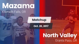 Matchup: Mazama vs. North Valley  2017