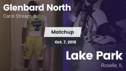 Matchup: Glenbard North vs. Lake Park  2016