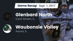Recap: Glenbard North  vs. Waubonsie Valley  2017