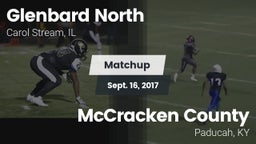 Matchup: Glenbard North vs. McCracken County  2017