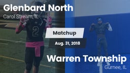 Matchup: Glenbard North vs. Warren Township  2018