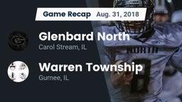 Recap: Glenbard North  vs. Warren Township  2018