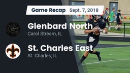 Recap: Glenbard North  vs. St. Charles East  2018