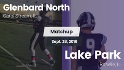 Matchup: Glenbard North vs. Lake Park  2018