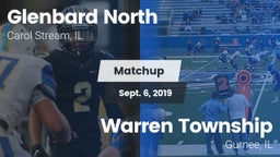 Matchup: Glenbard North vs. Warren Township  2019