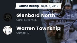 Recap: Glenbard North  vs. Warren Township  2019