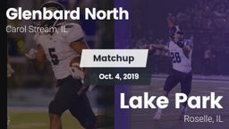 Matchup: Glenbard North vs. Lake Park  2019