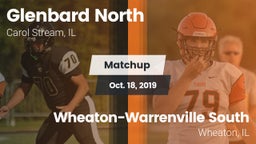 Matchup: Glenbard North vs. Wheaton-Warrenville South  2019
