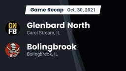 Recap: Glenbard North  vs. Bolingbrook  2021