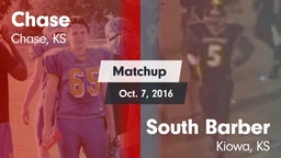 Matchup: Chase vs. South Barber  2016