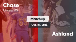 Matchup: Chase vs. Ashland 2016
