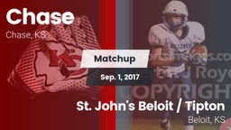 Matchup: Chase vs. St. John's Beloit / Tipton 2017