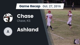 Recap: Chase  vs. Ashland 2016