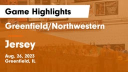 Greenfield/Northwestern  vs Jersey Game Highlights - Aug. 26, 2023