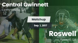 Matchup: Central Gwinnett vs. Roswell  2017