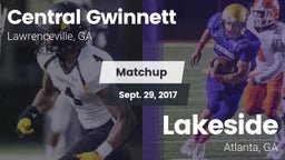 Matchup: Central Gwinnett vs. Lakeside  2017