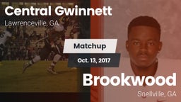 Matchup: Central Gwinnett vs. Brookwood  2017