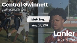 Matchup: Central Gwinnett vs. Lanier  2018