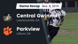 Recap: Central Gwinnett  vs. Parkview  2019