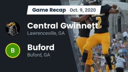 Recap: Central Gwinnett  vs. Buford  2020