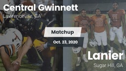 Matchup: Central Gwinnett vs. Lanier  2020