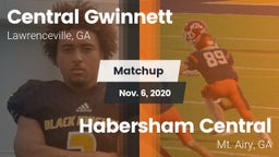 Matchup: Central Gwinnett vs. Habersham Central 2020